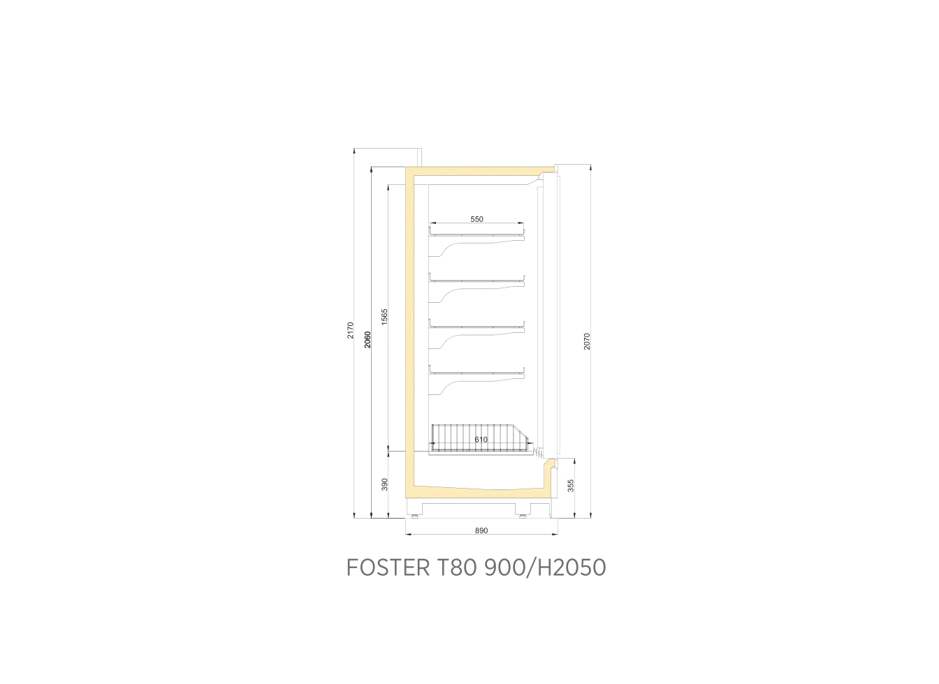 FOSTER T80 900/H2050