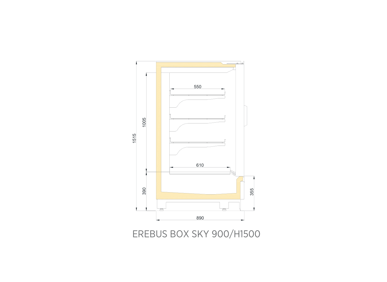 EREBUS SKY BOX 900/H1500