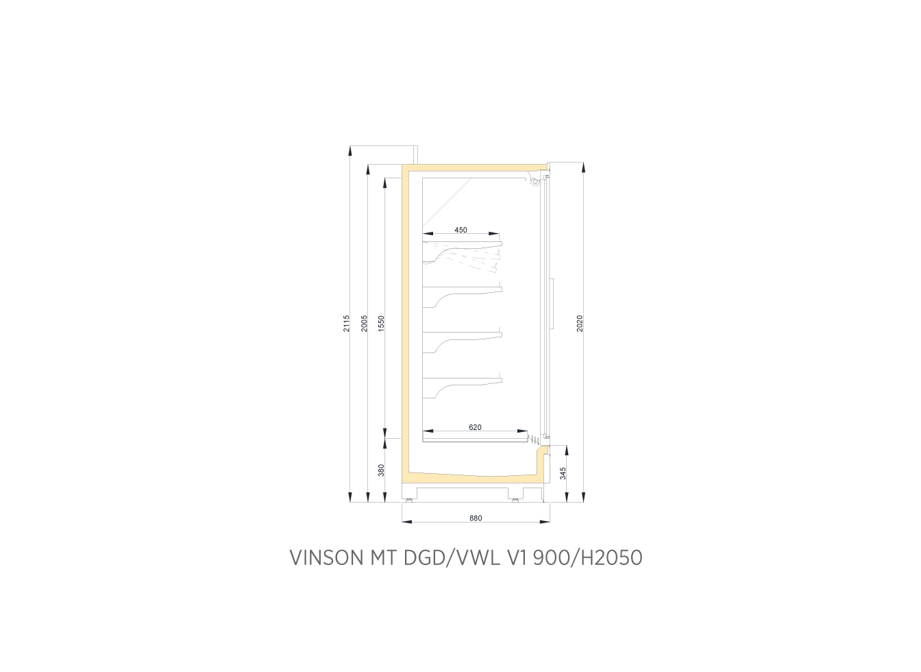 VINSON MT VWL V1 900/H2050