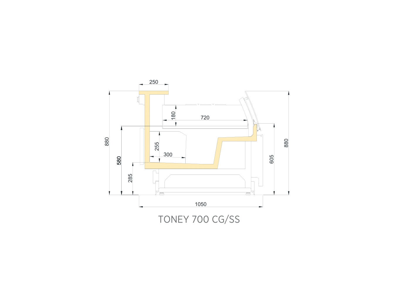 TONEY CG SS 700