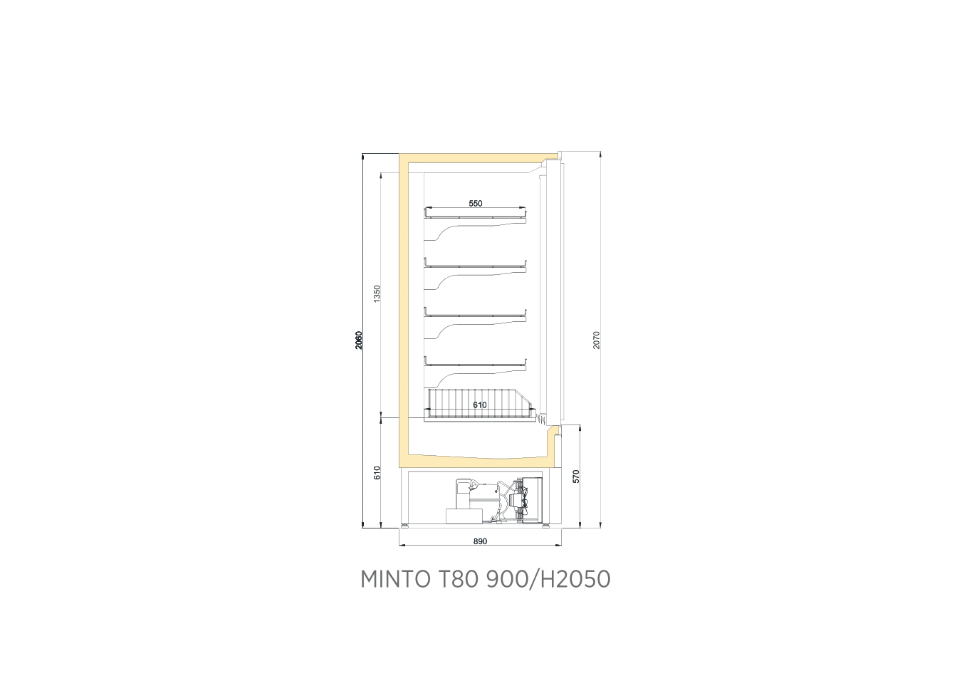 MINTO T80 900/H2050