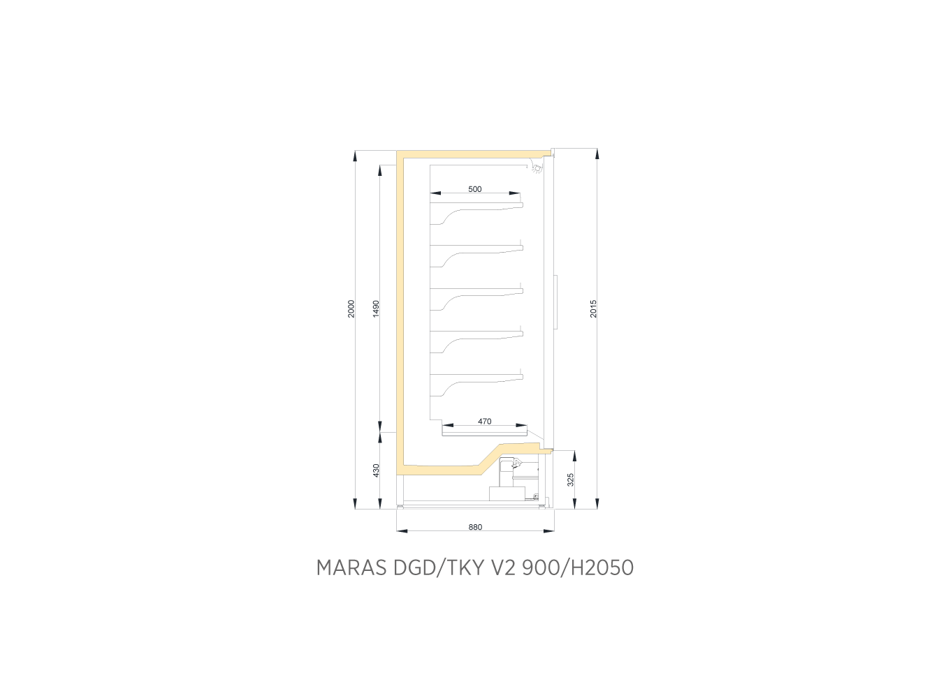 MARAS DGD TKY V2 900/H2050