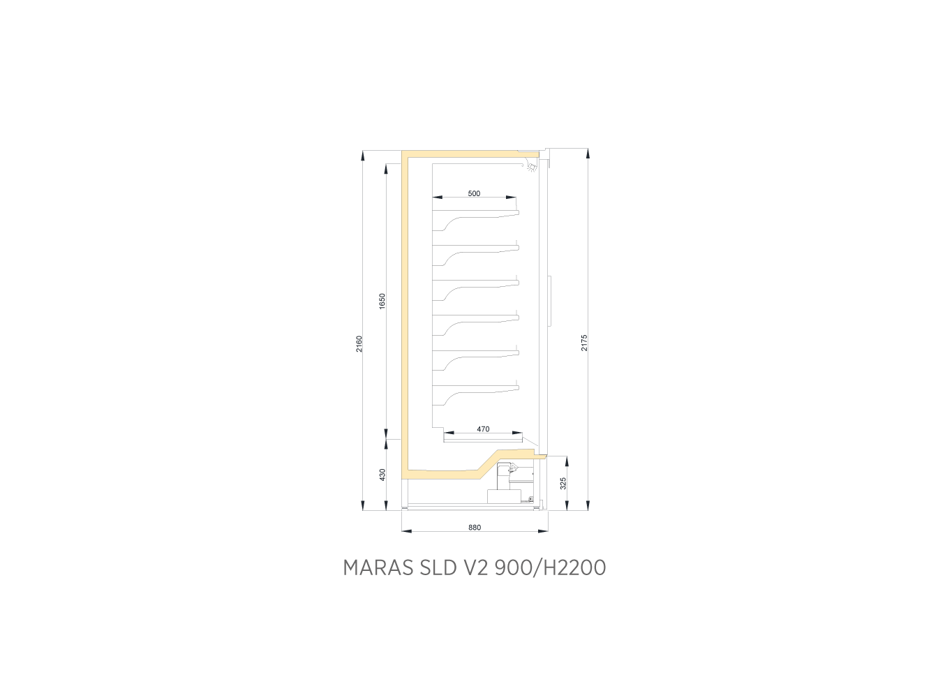 MARAS SLD V2 900/H2200