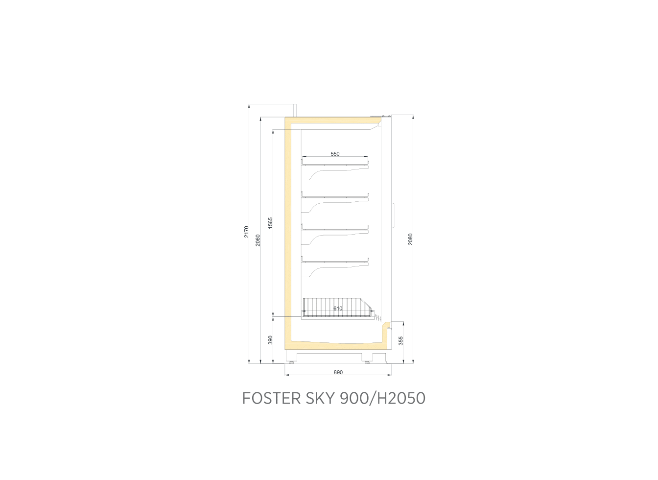 FOSTER SKY 900/H2050