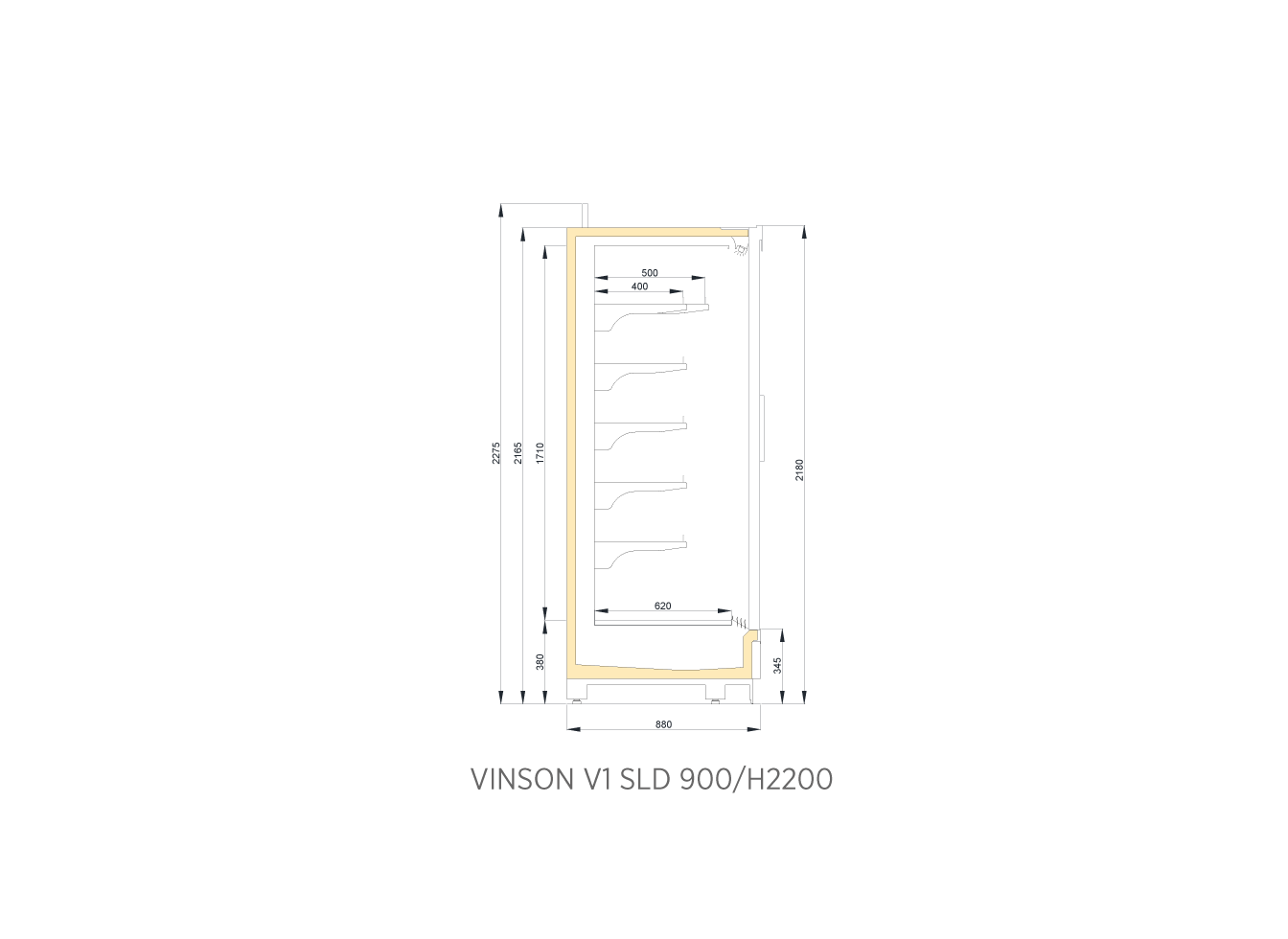VINSON V1 SLD 900/H2200