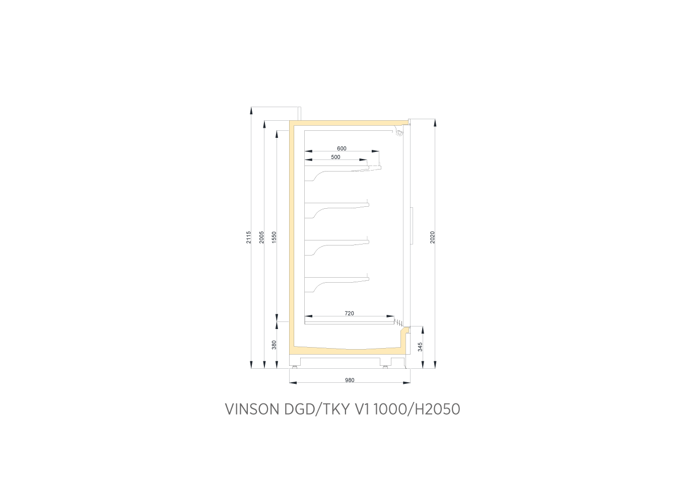 VINSON DGD TKY V1 1000/H2050