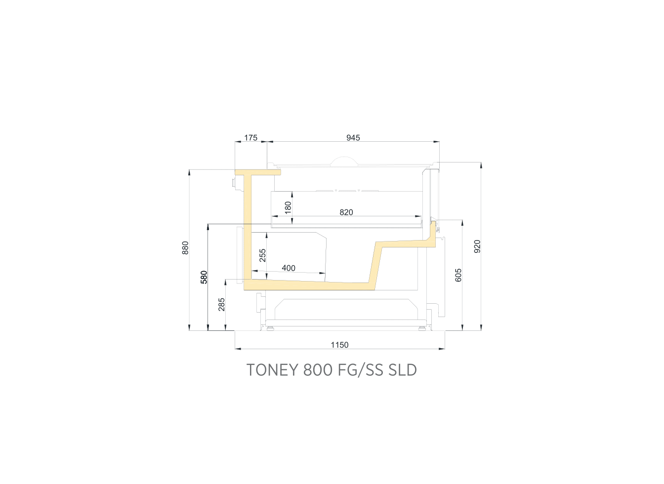 TONEY FG SS SLD 800