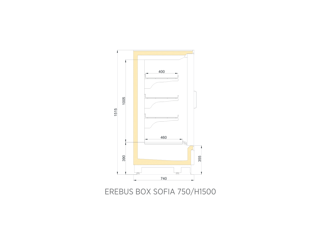 EREBUS BOX SOFIA 750/H1500