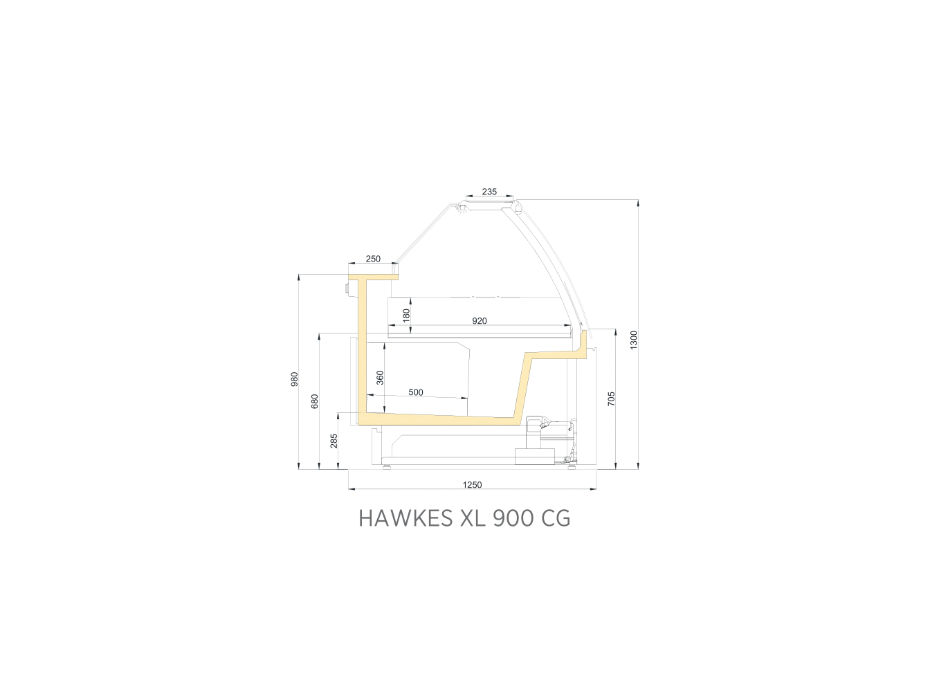 HAWKES XL 900 CG