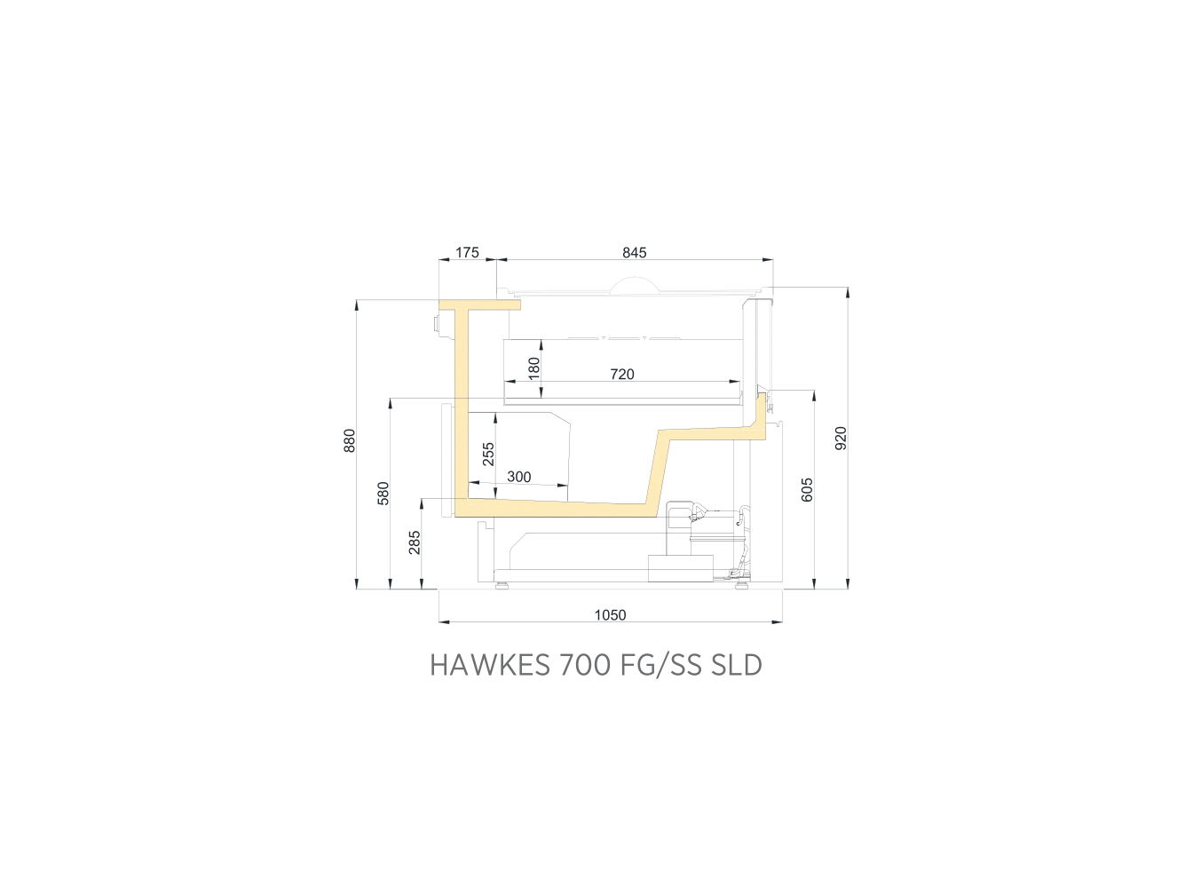 HAWKES FG SS SLD 700