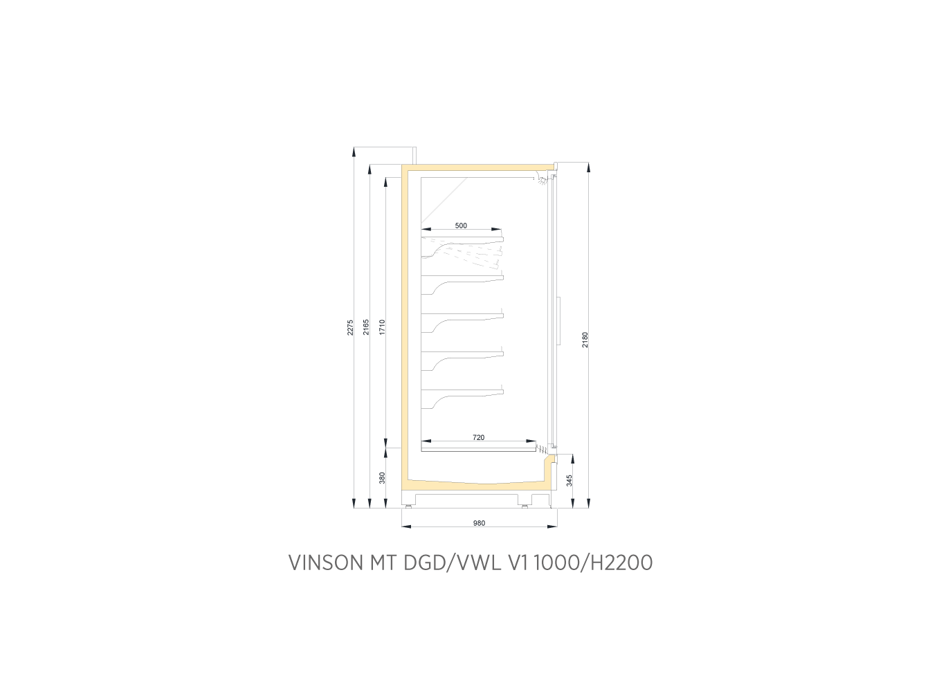 VINSON MT VWL V1 1000/H2200