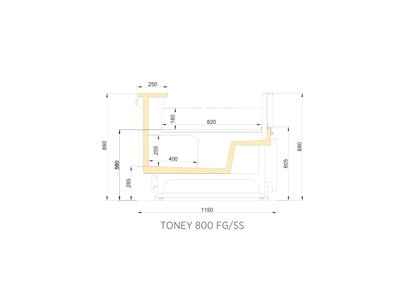 TONEY FG SS 800
