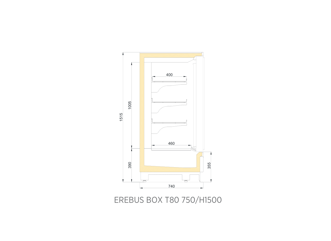 EREBUS BOX T80 750/H1500