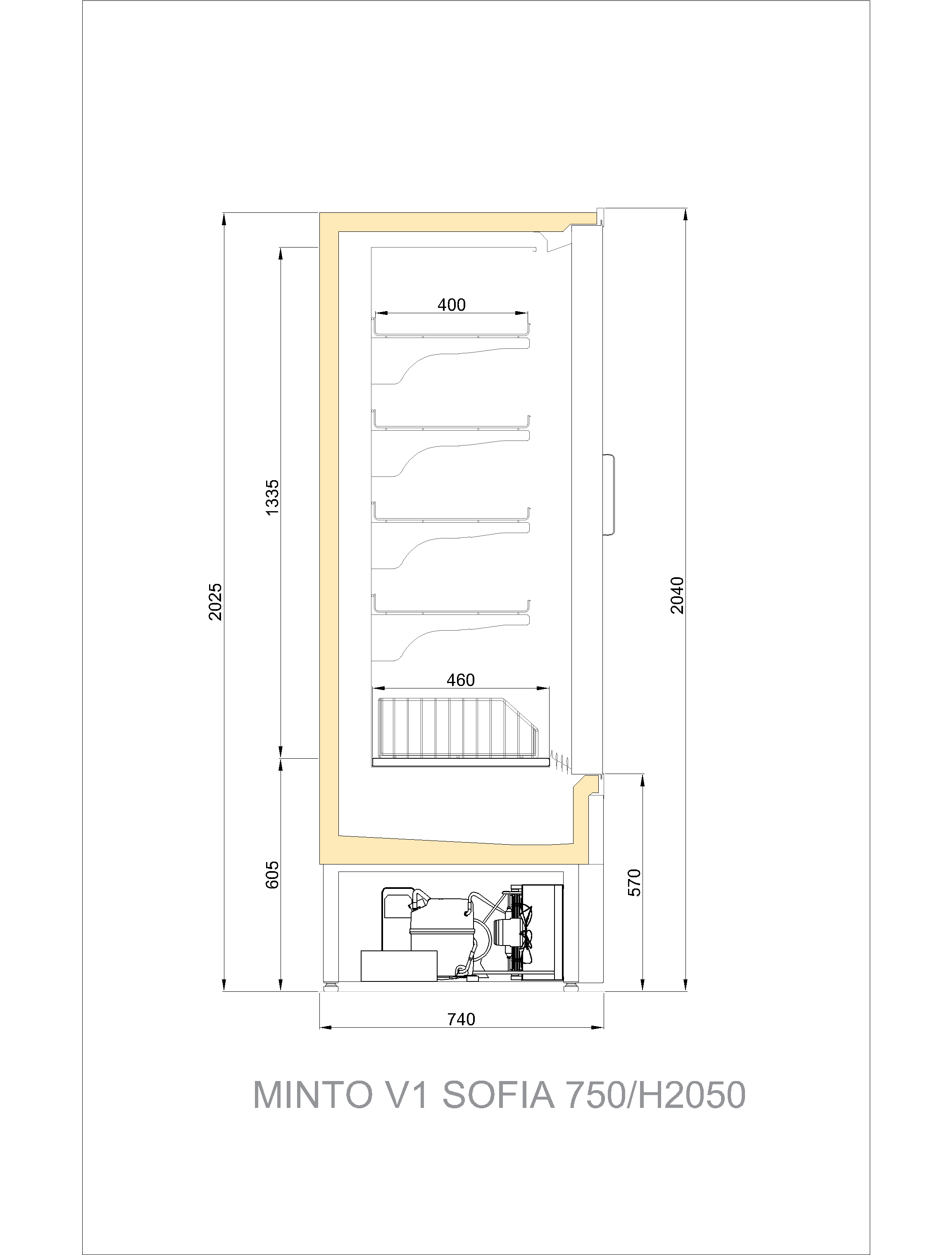 MINTO SOFIA 750/H2050