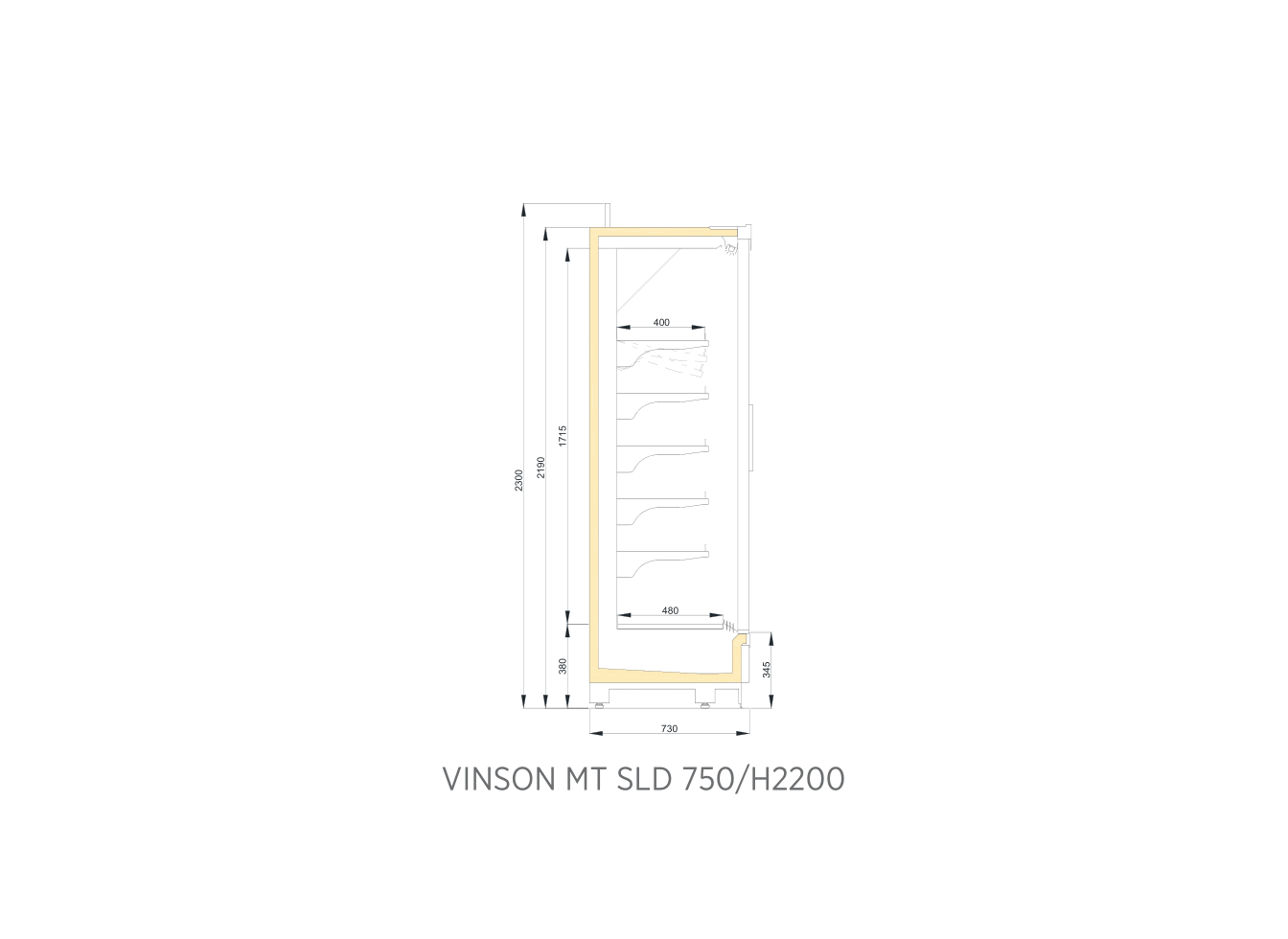 VINSON MT SLD 750/H2200