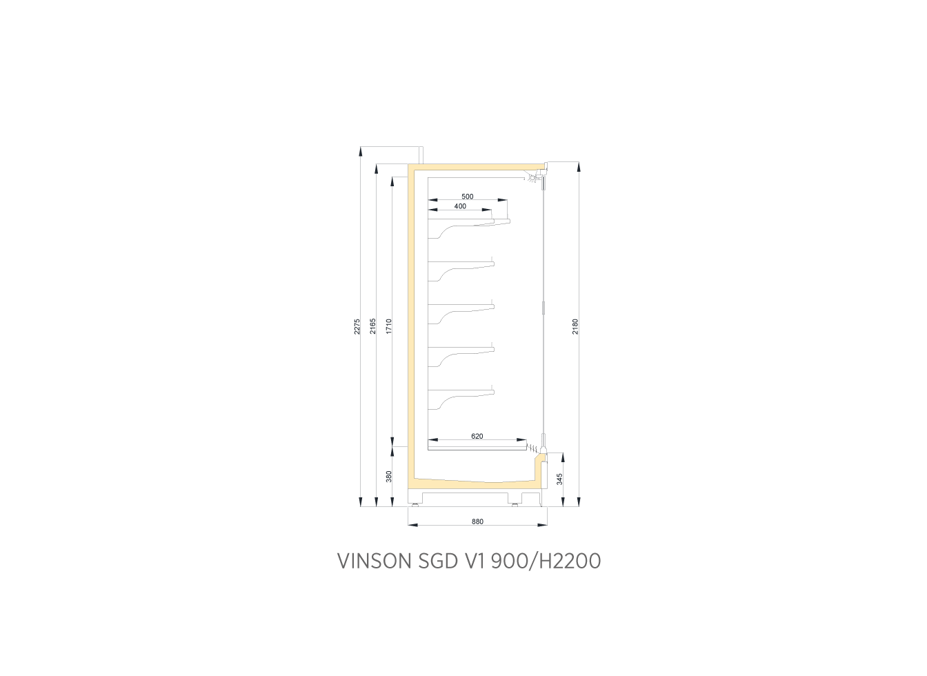 VINSON SGD V1 900/H2200