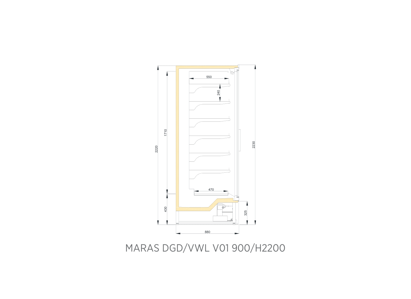 MARAS DGD VWL 900/H2200