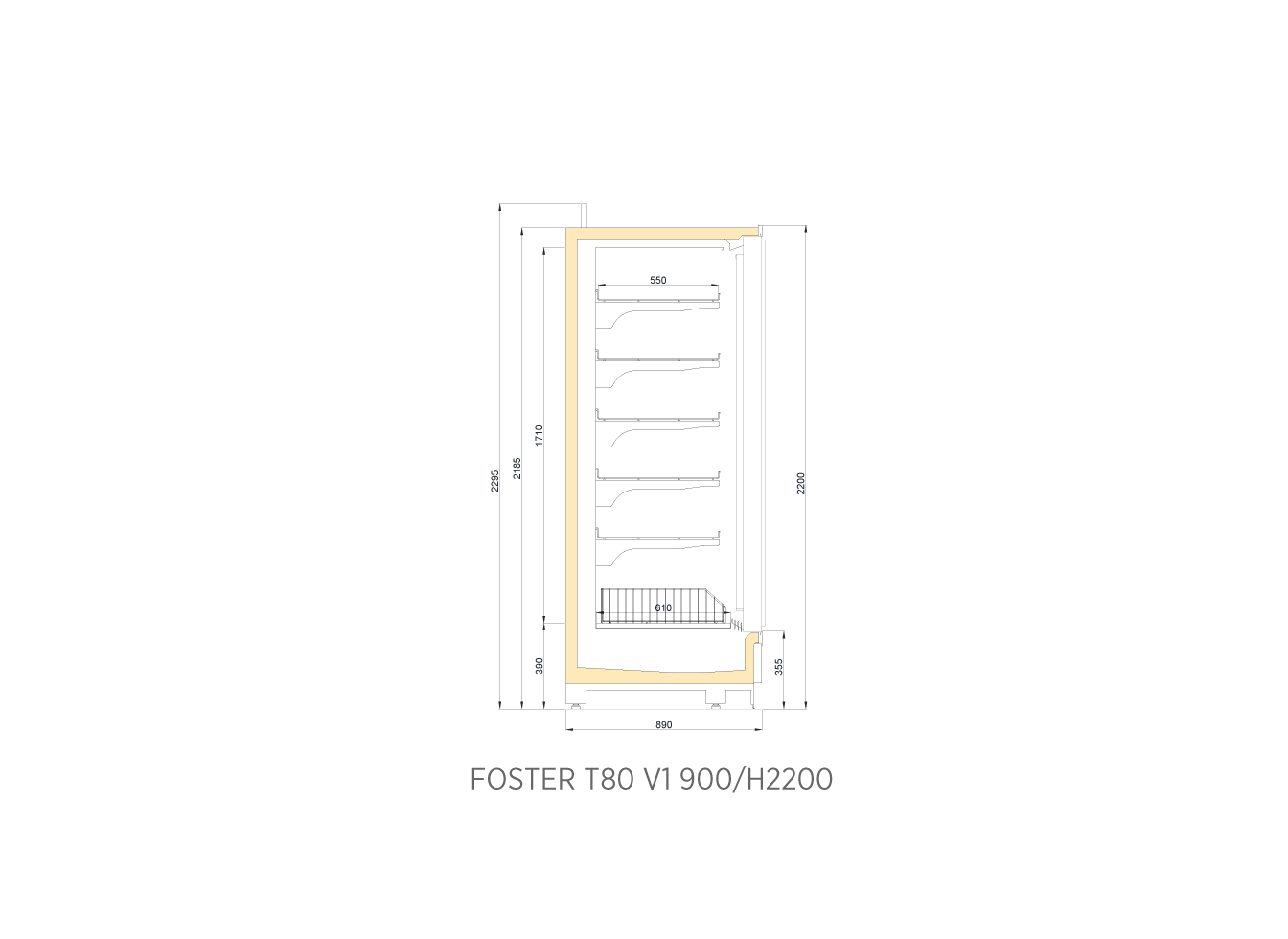 FOSTER T80 V1 900/H2200