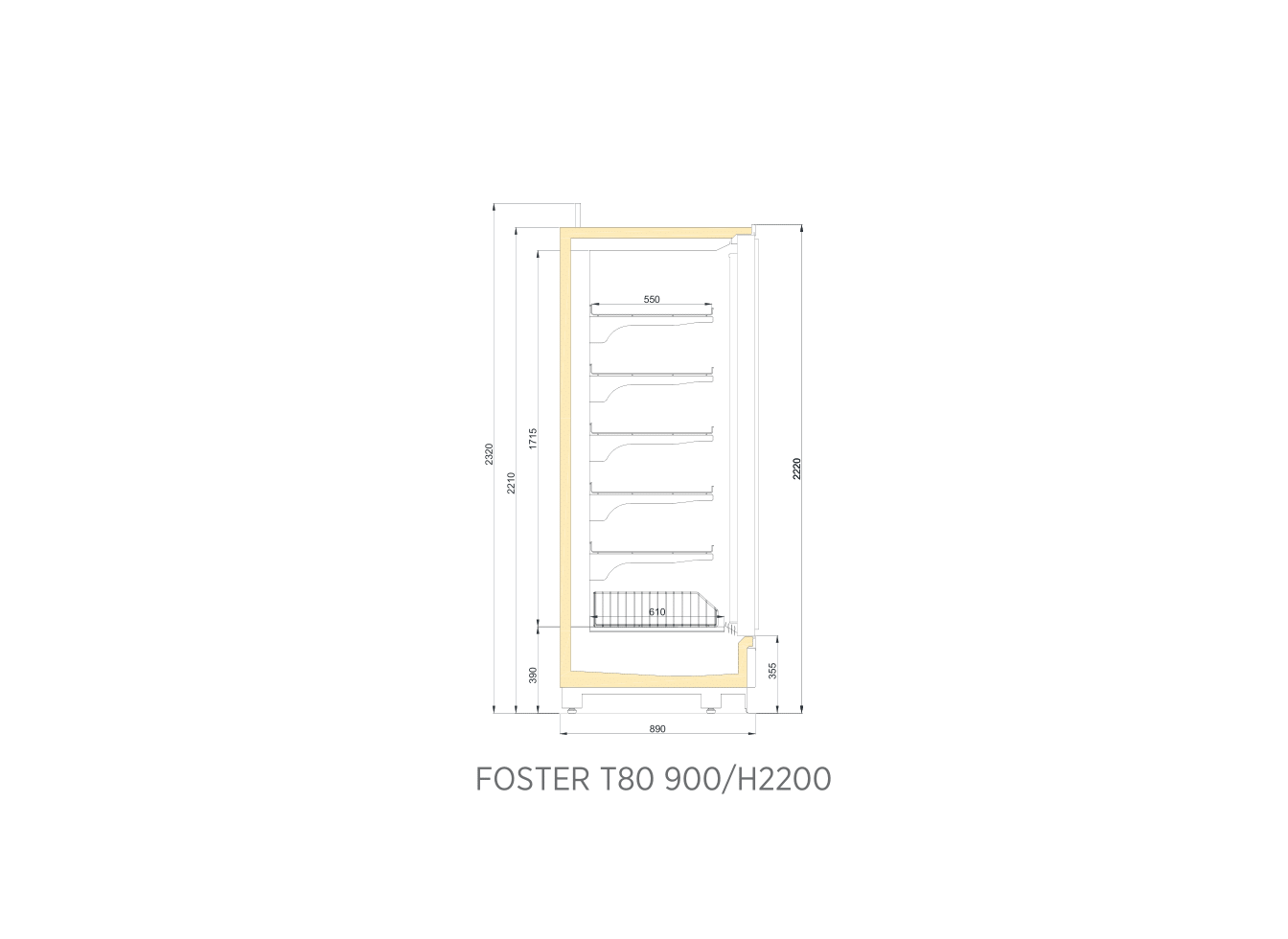 FOSTER T80 900/H2200