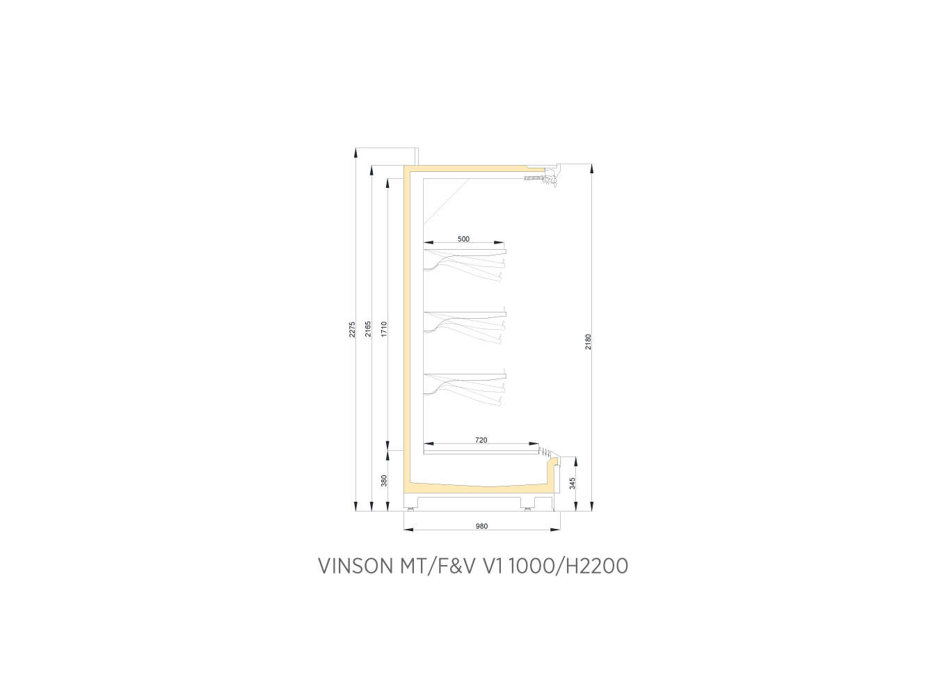 VINSON MT/F&V 1000/H2200