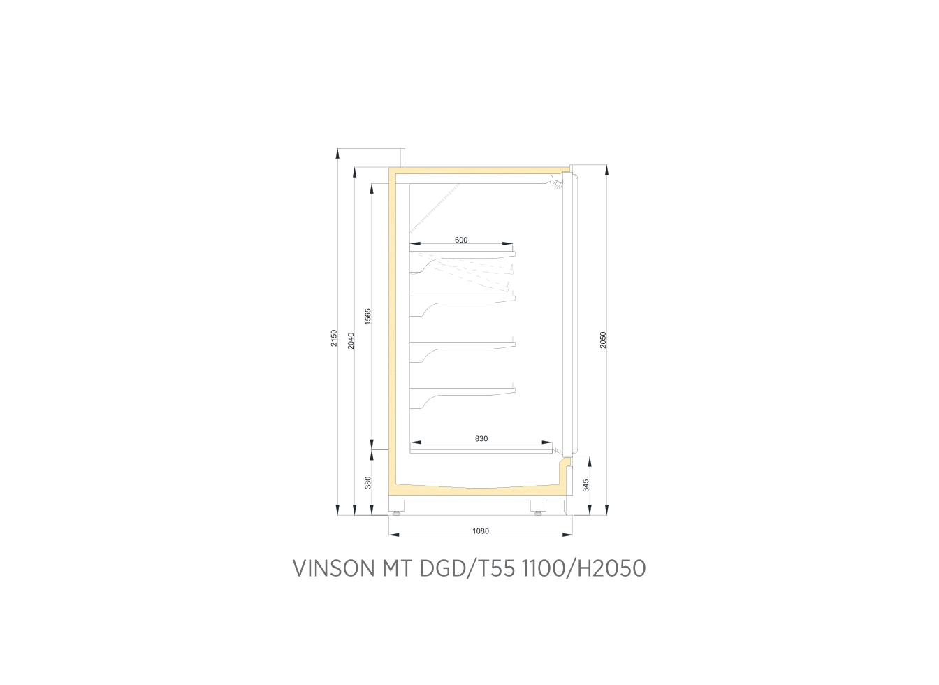 VINSON MT T55 1100/H2050