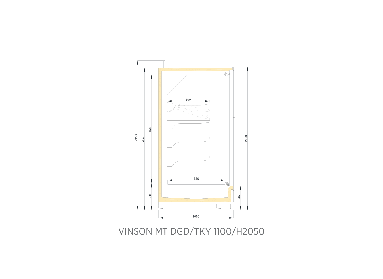 VINSON MT TKY 1100/H2050