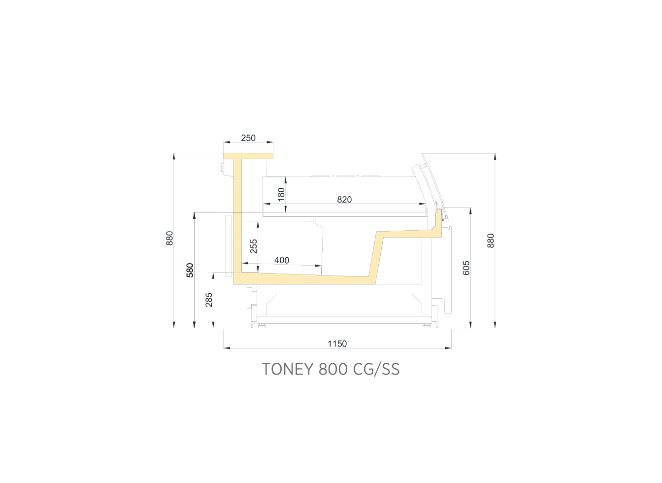 TONEY CG SS 800