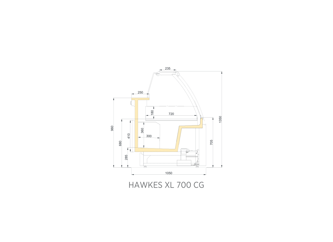 HAWKES XL 700 CG