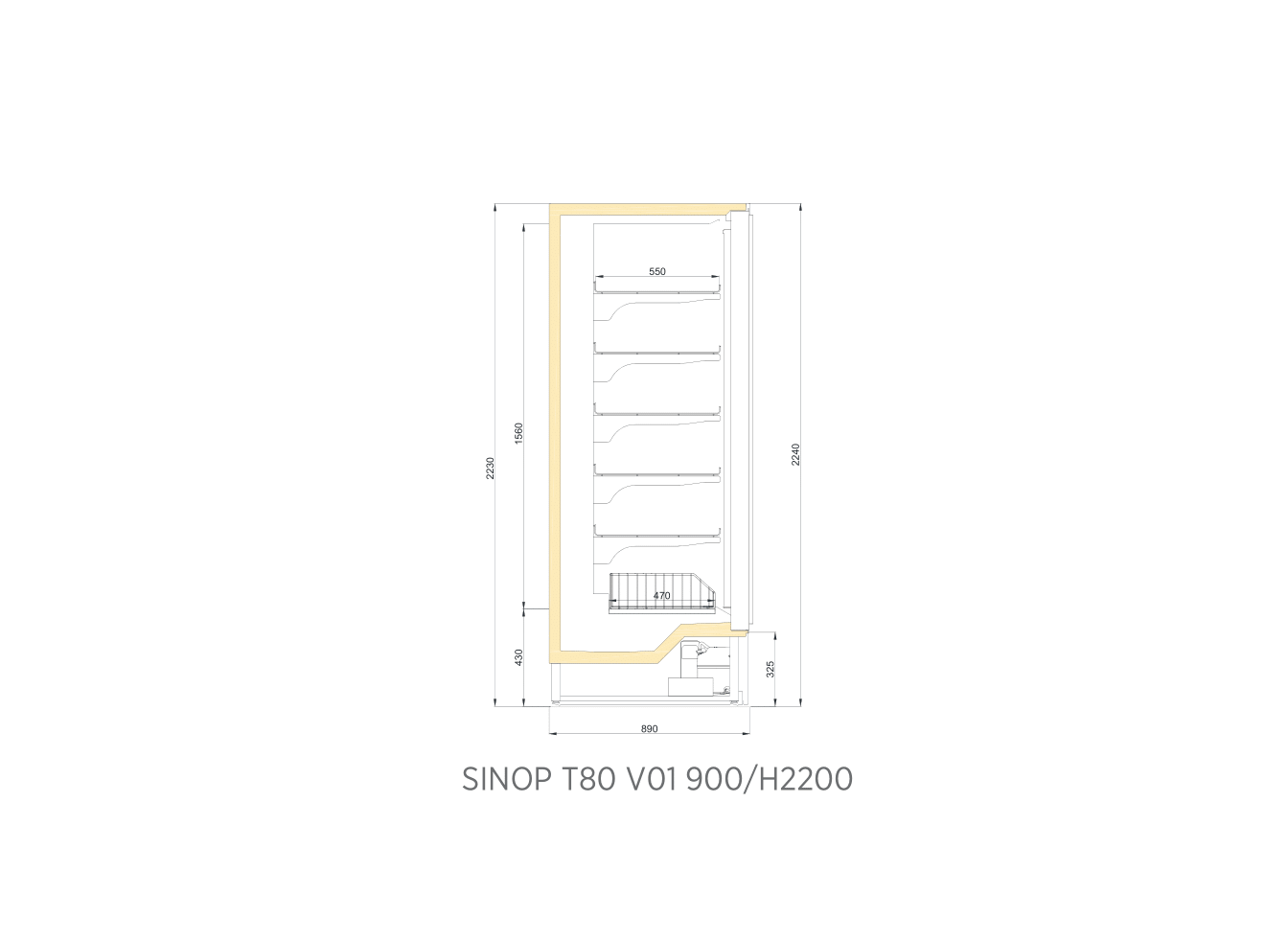 SINOP T80 V01 900/H2200