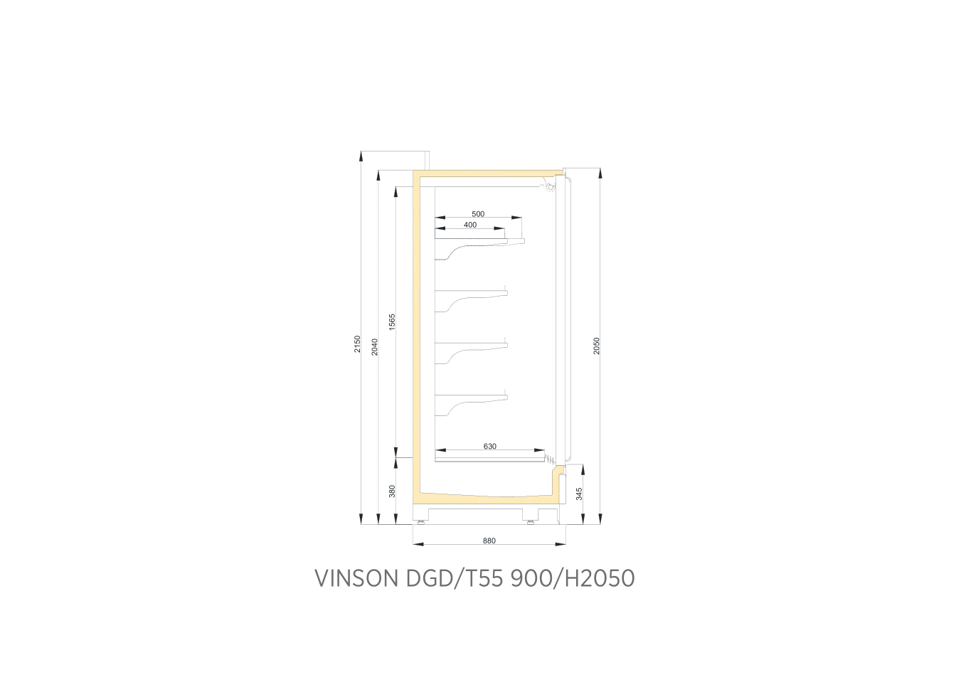 VINSON DGD T55 900/H2050