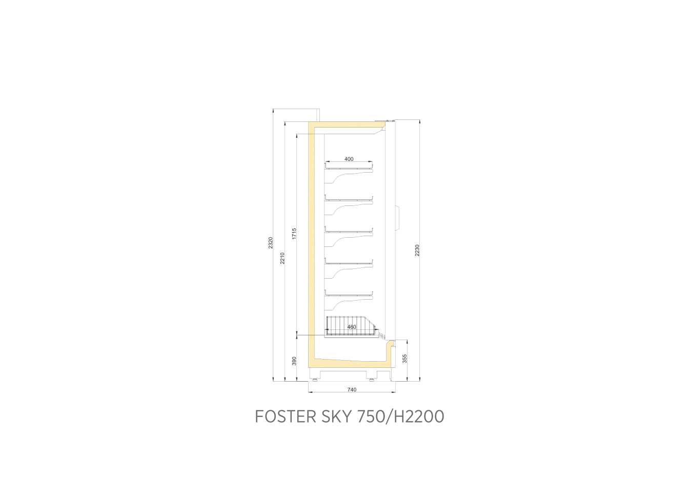 FOSTER SKY 750/H2200