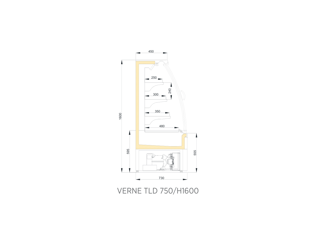 VERNE TLD 750/H1600