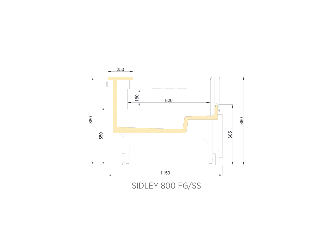 SIDLEY 800 FG SS