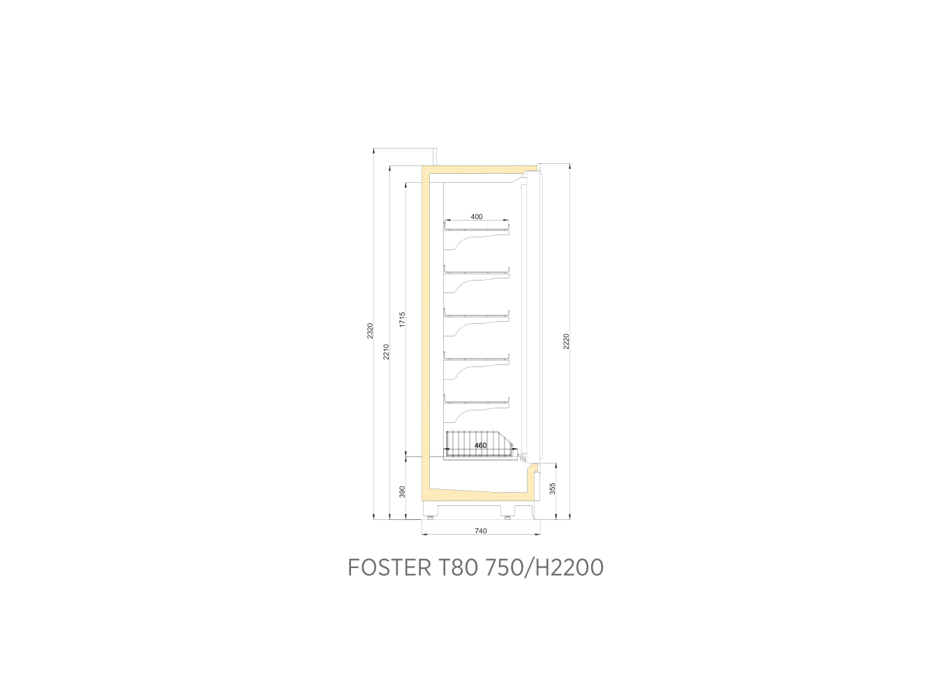 FOSTER T80 750/H2200