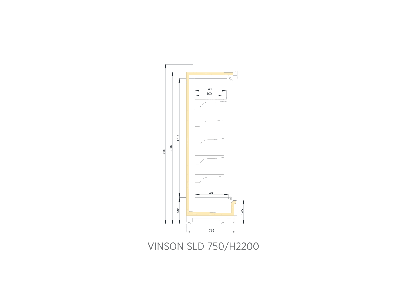 VINSON SLD 750/H2200