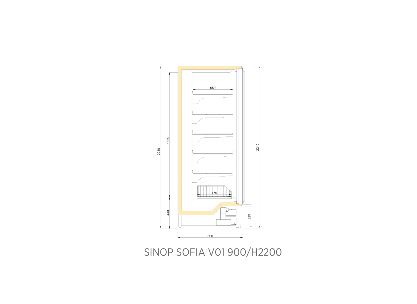 SINOP SOFIA V01 900/H2200