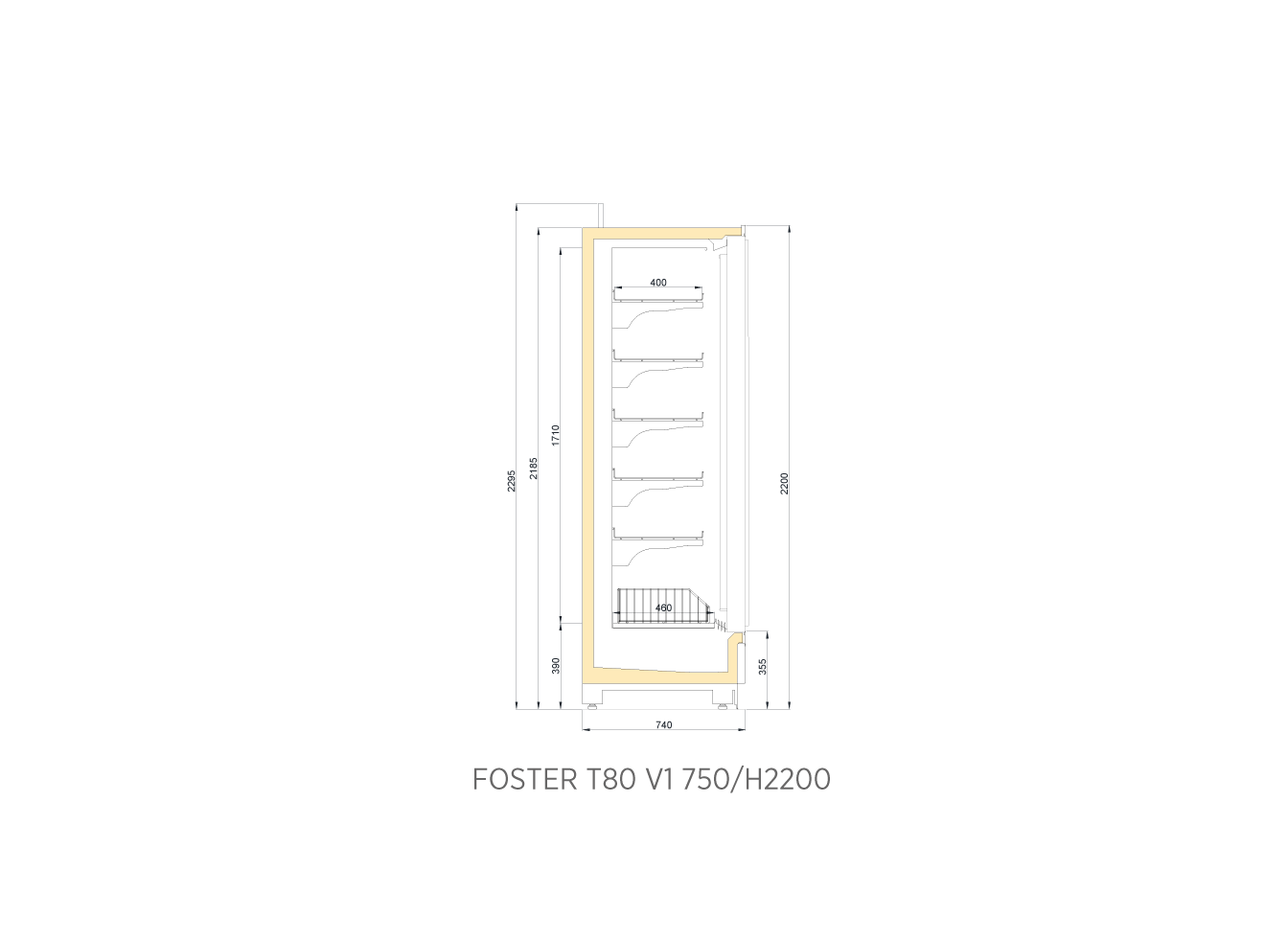 FOSTER T80 V1 750/H2200
