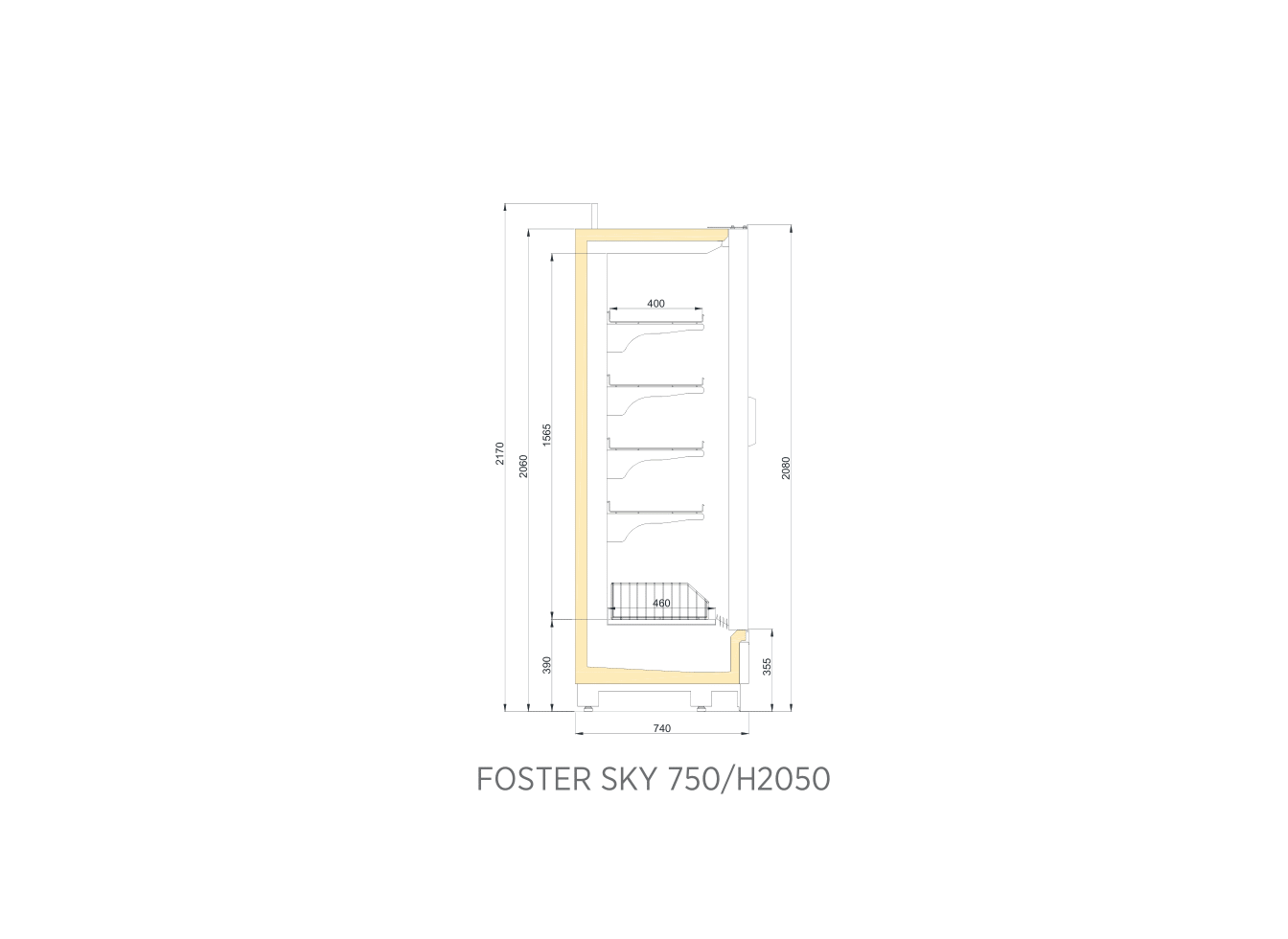FOSTER SKY 750/H2050