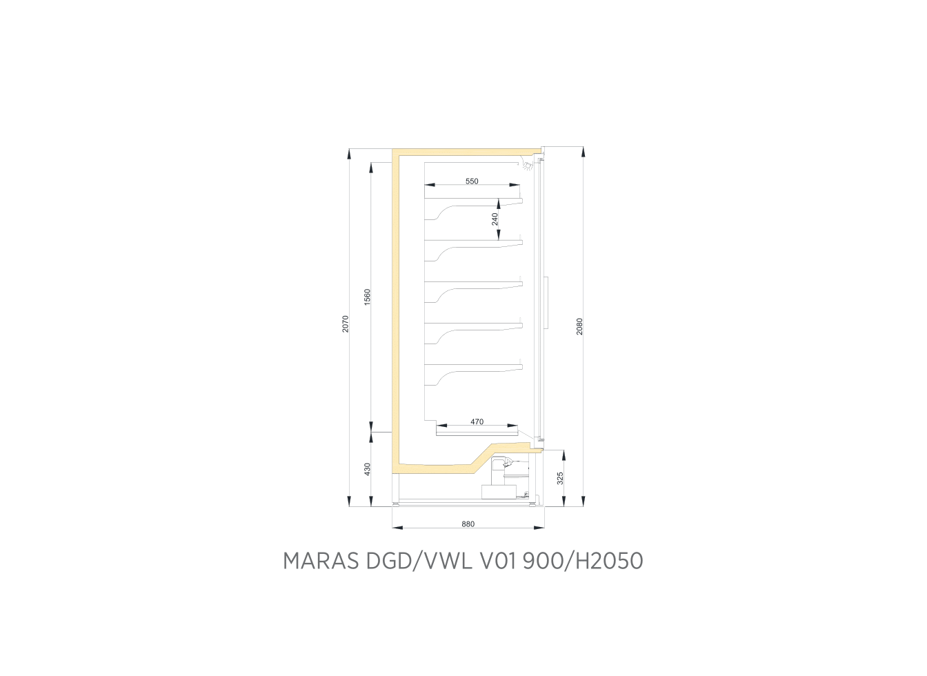 MARAS DGD VWL 900/H2050