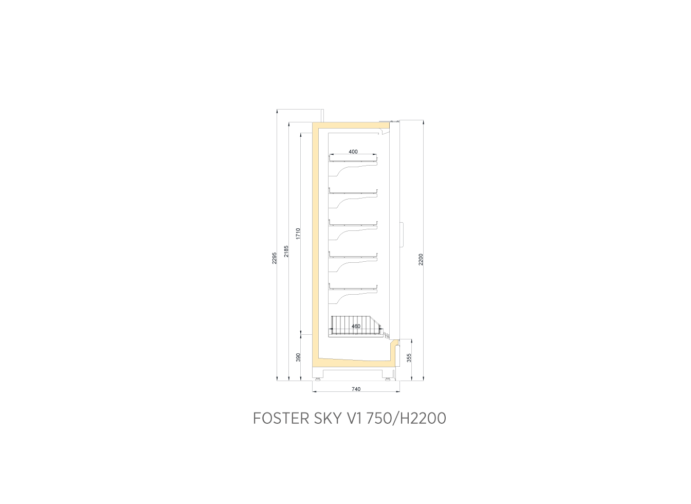 FOSTER SKY V1 750/H2200