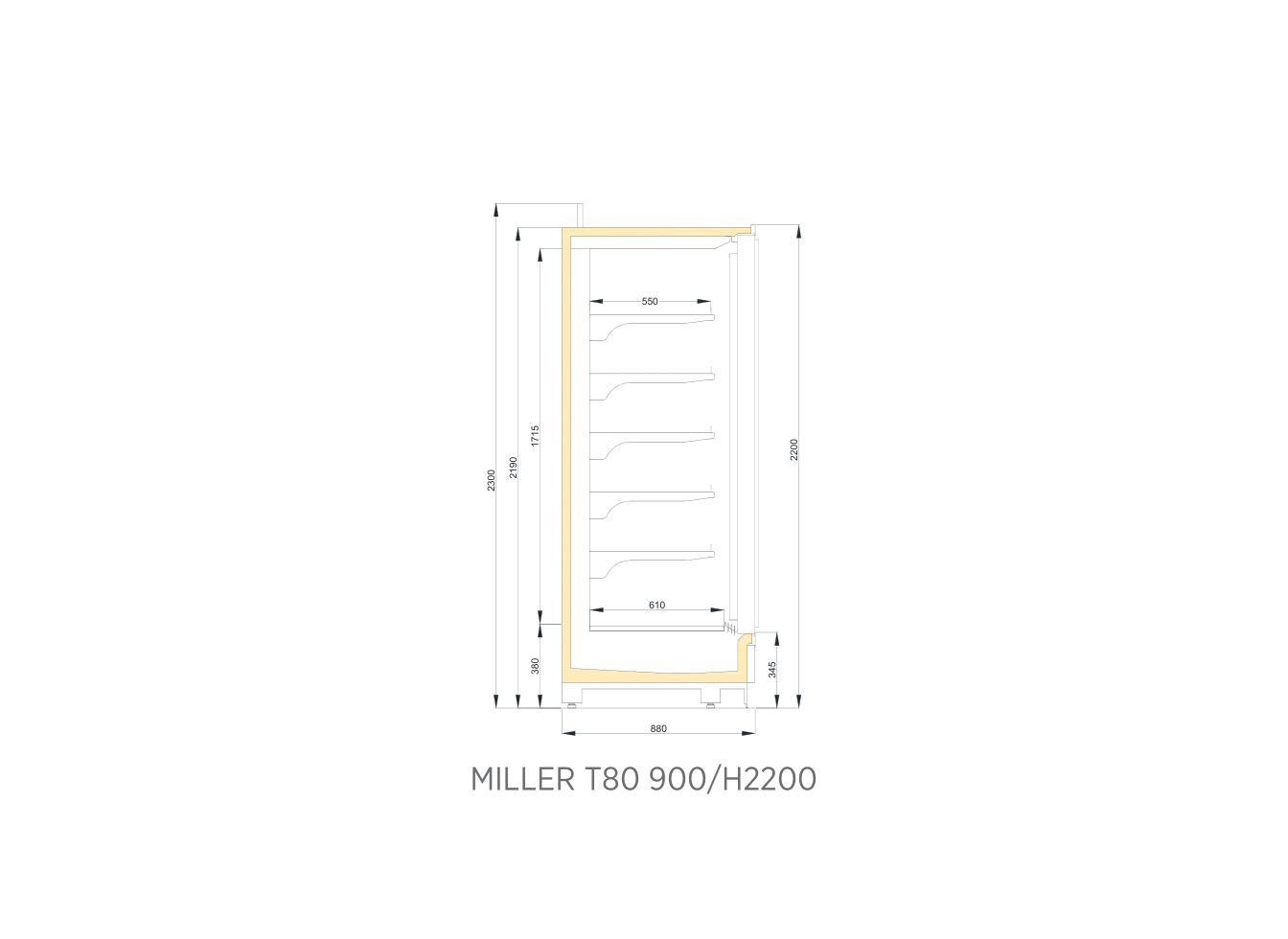 MILLER DGD T80 900/H2200