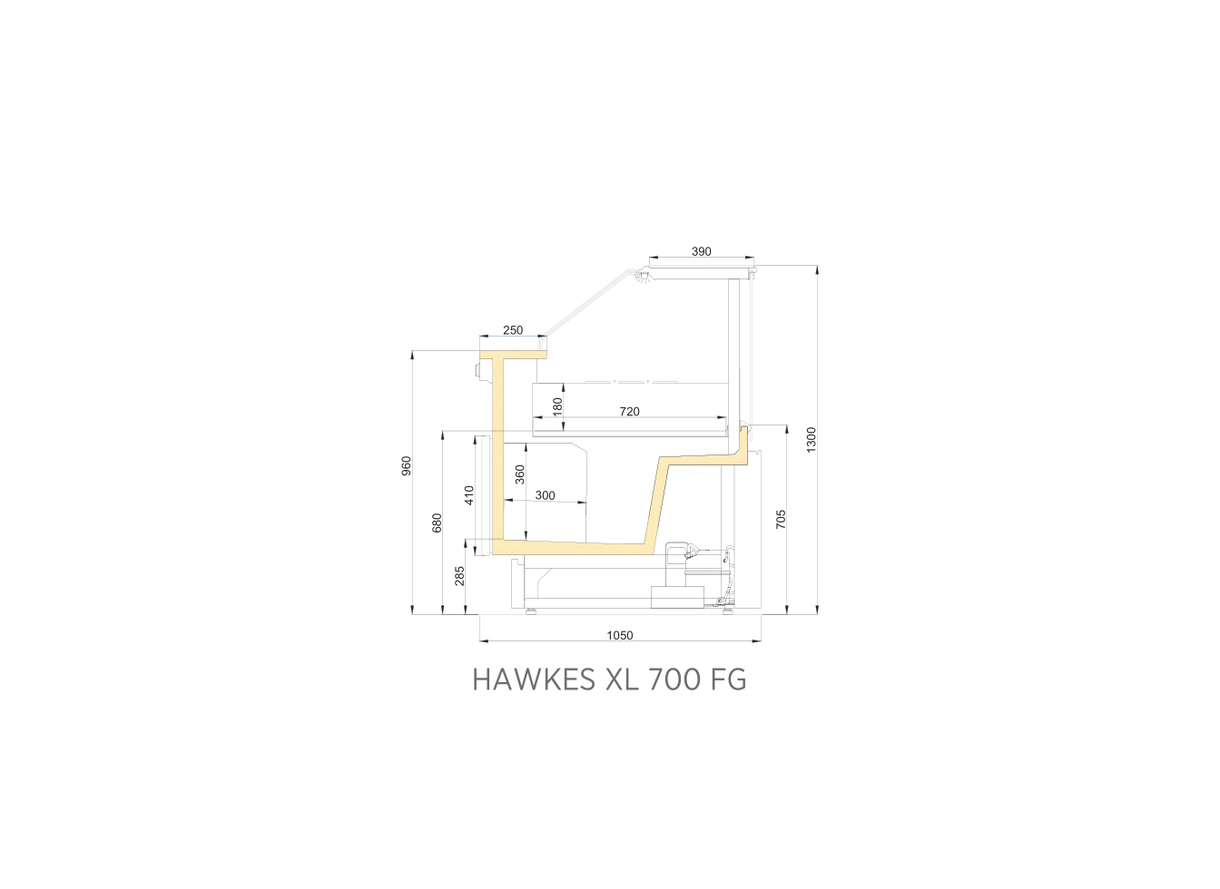 HAWKES FG XL 700