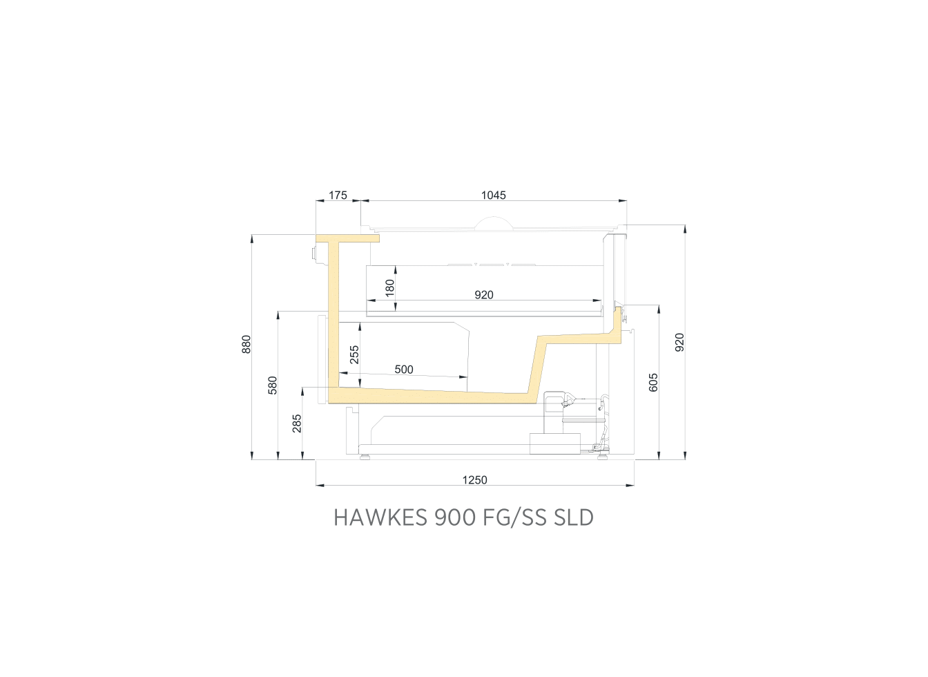 HAWKES FG SS SLD 900