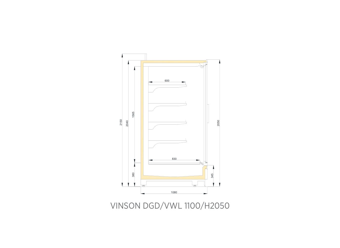 VINSON DGD VWL 1100/H2050