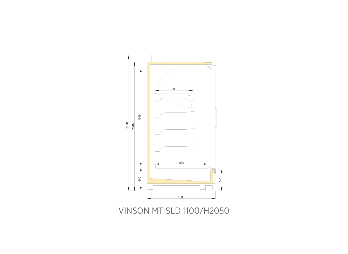 VINSON MT SLD 1100/H2050
