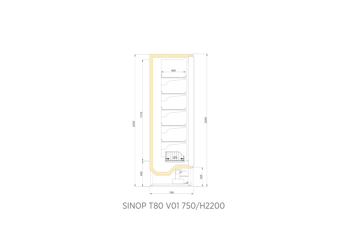 SINOP T80 V01 750/H2200