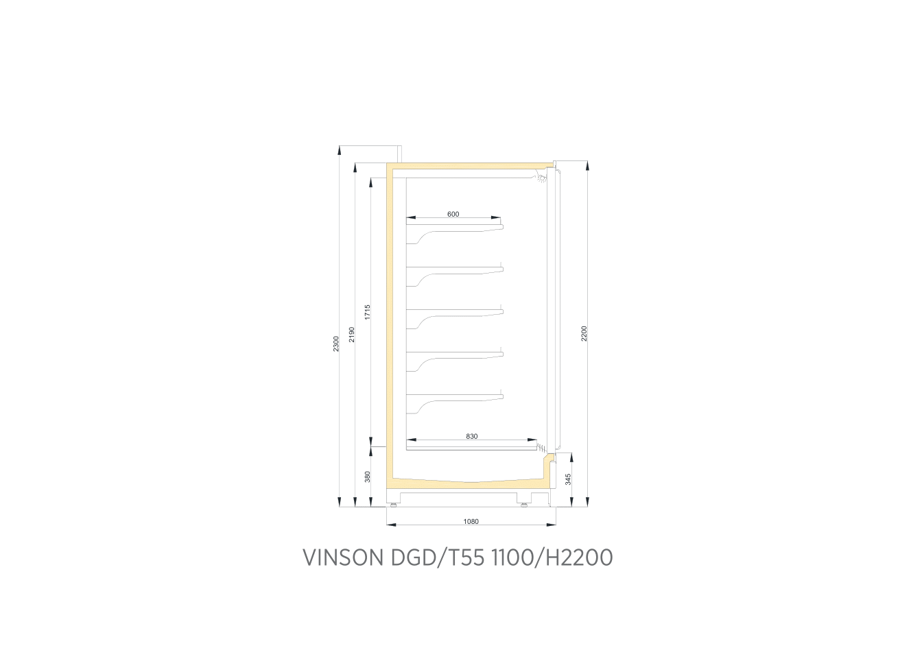 VINSON DGD T55 1100/H2200