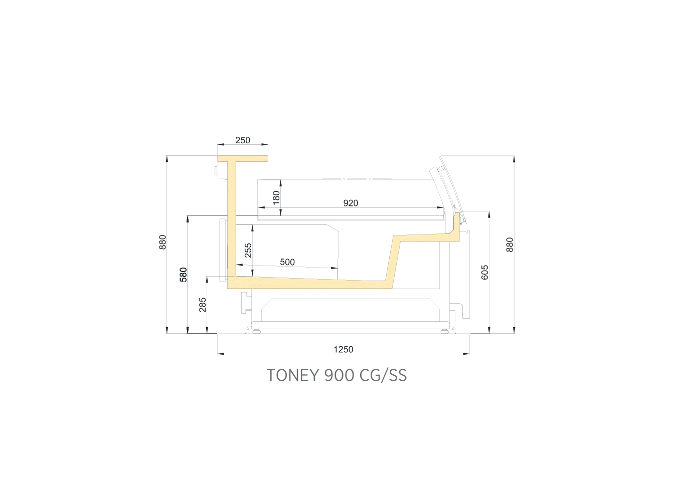 TONEY CG SS 900