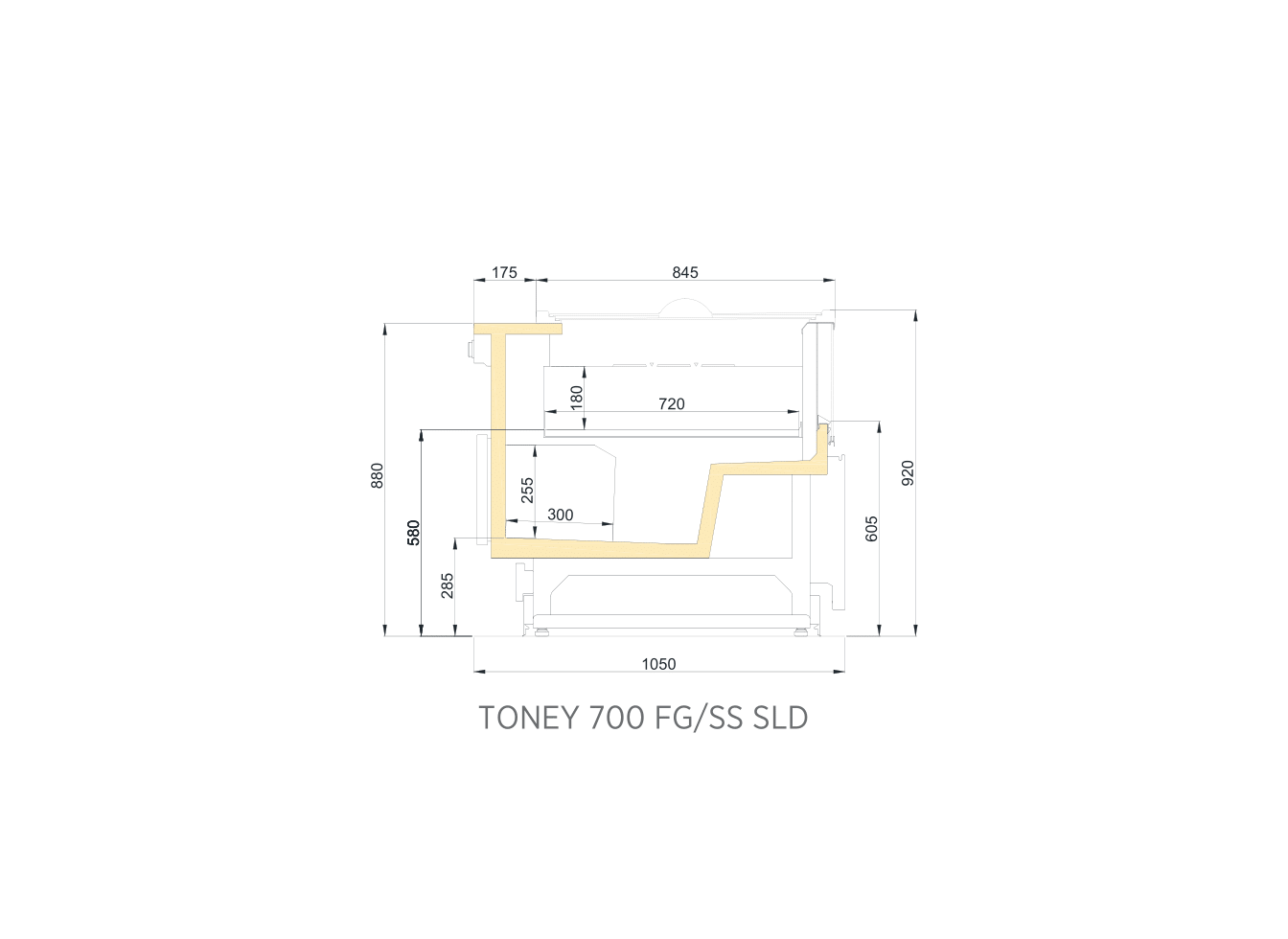 TONEY FG SS SLD 700