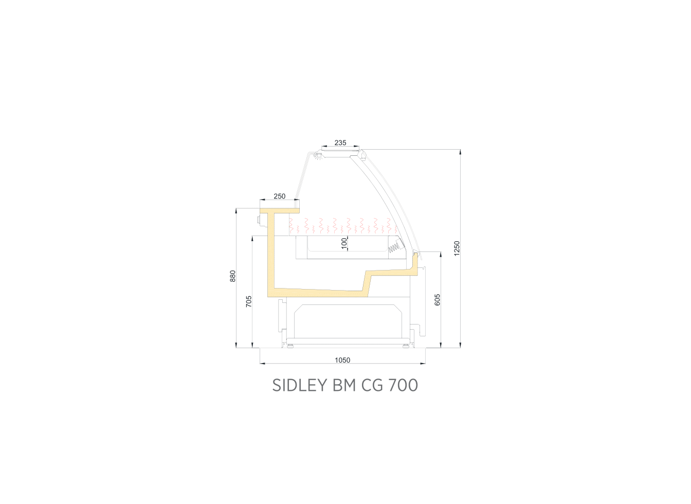 SIDLEY 700 BM CG